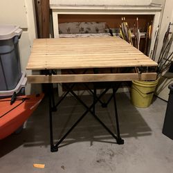 Folding Camp Table