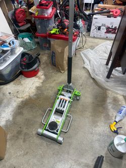 Car jack low profile aluminum