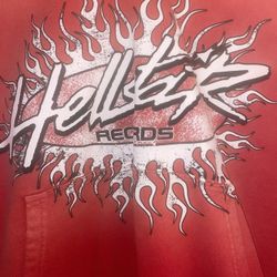 RED HELLSTAR HOODIE