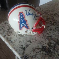 Warren Moon Autograph Mini Helmet