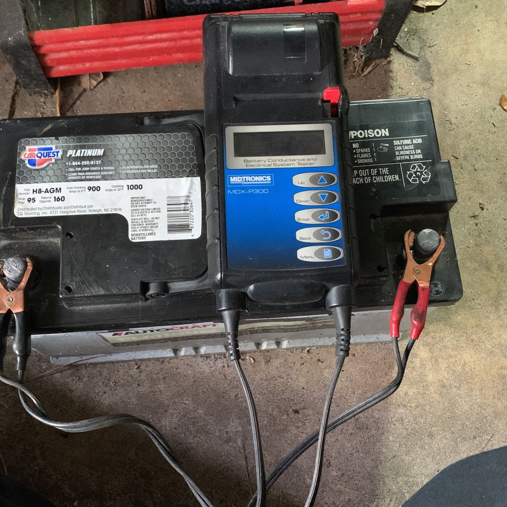 H8-AGM battery S550 Mercedes