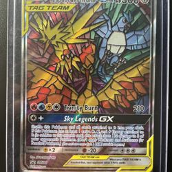 Pokemon Card Game Moltres & Zapdos & Articuno GX