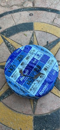 Cerrowire 250 ft. 14/3 Light Blue Solid CerroMax SLiPWire Copper NM -B Wire