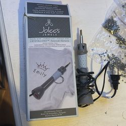 Hot rhinestone applicator wand