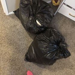 Two Bags Of Clothes Baby Girl 6-12 Months And Girls 7-8