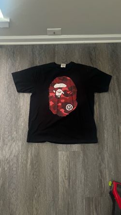 black and red bape