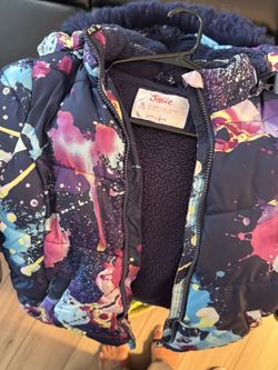 Justice Winter Coats Girls Size 7/8 and  10/12