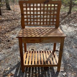 Garden Potting Table