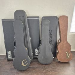 ESP Epiphone Gibson Fender PRS Peavey Guitar Cases (Trades Okay)