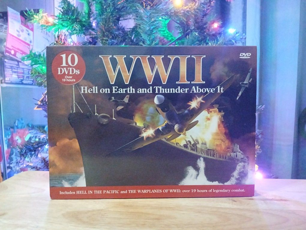 WWII hell on Earth and thunder, Aboce it Movie Disks ×10