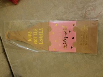 Gift wedding bridesmaids party event