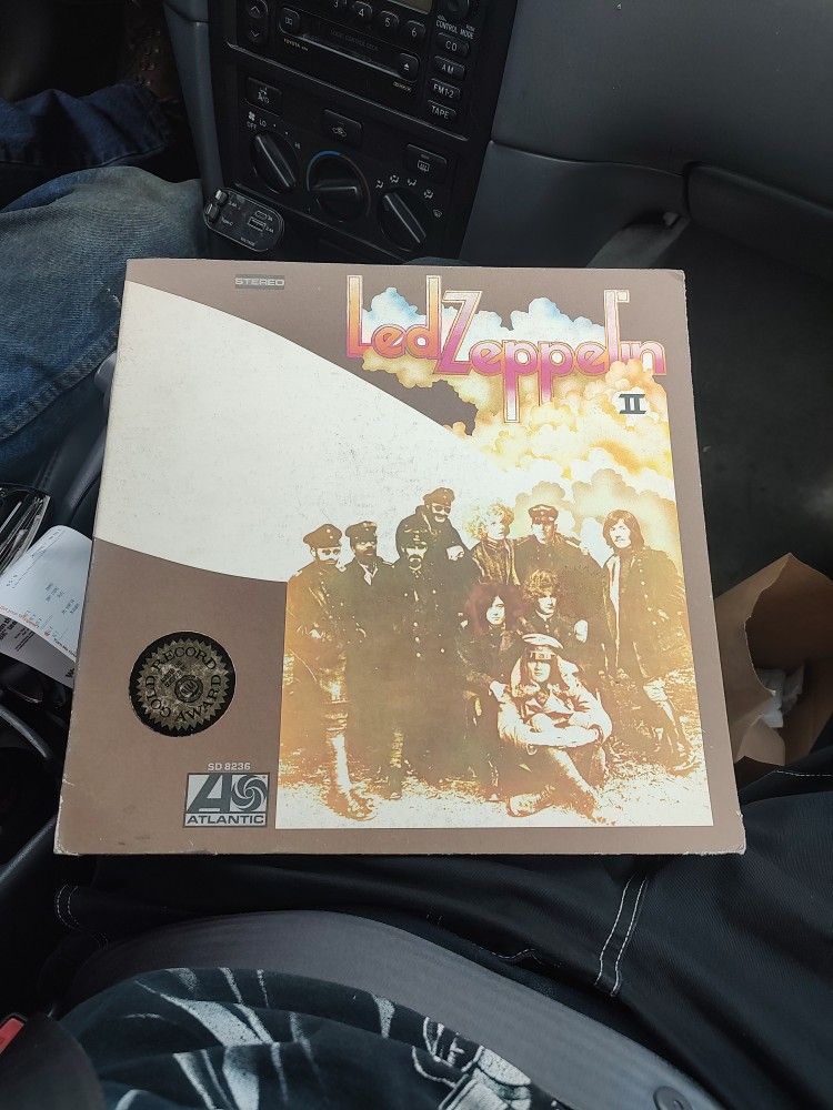 Led Zeppelin II Gold Record