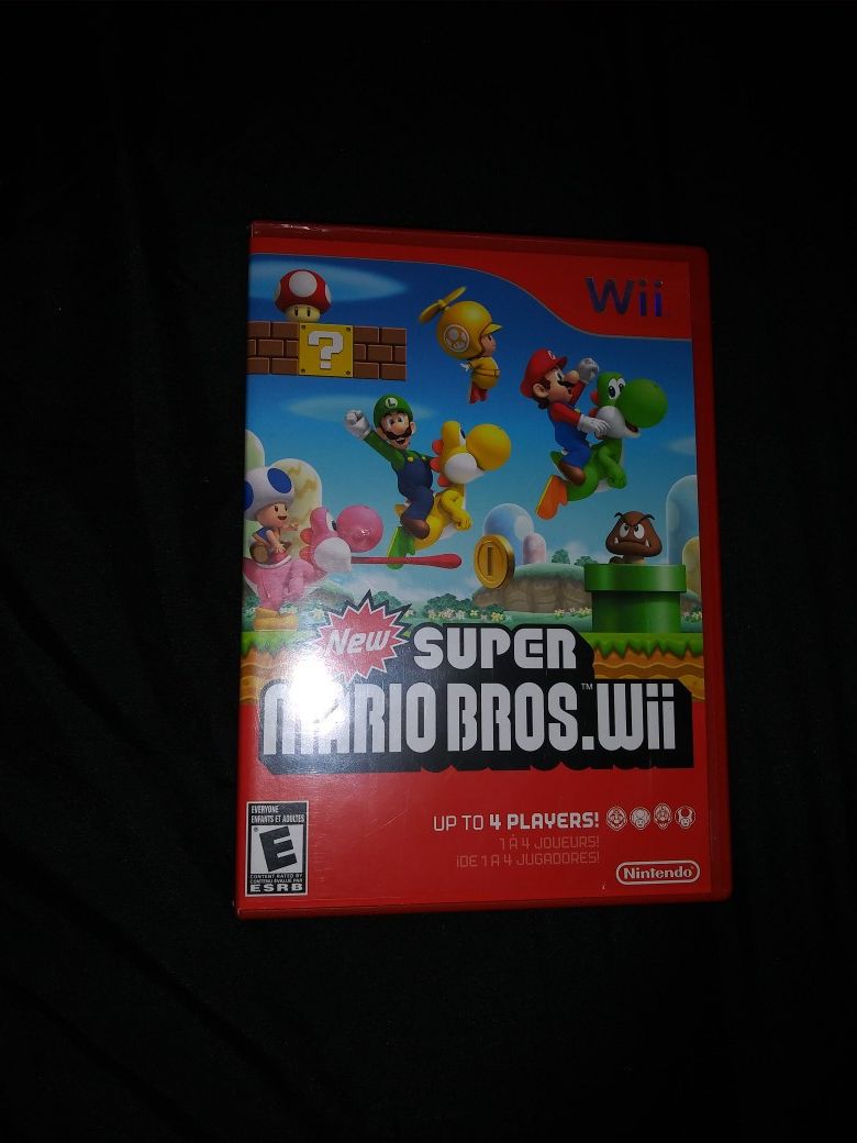 New Super Mario Bros Wii game