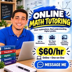 ONLINE MATH TUTORING