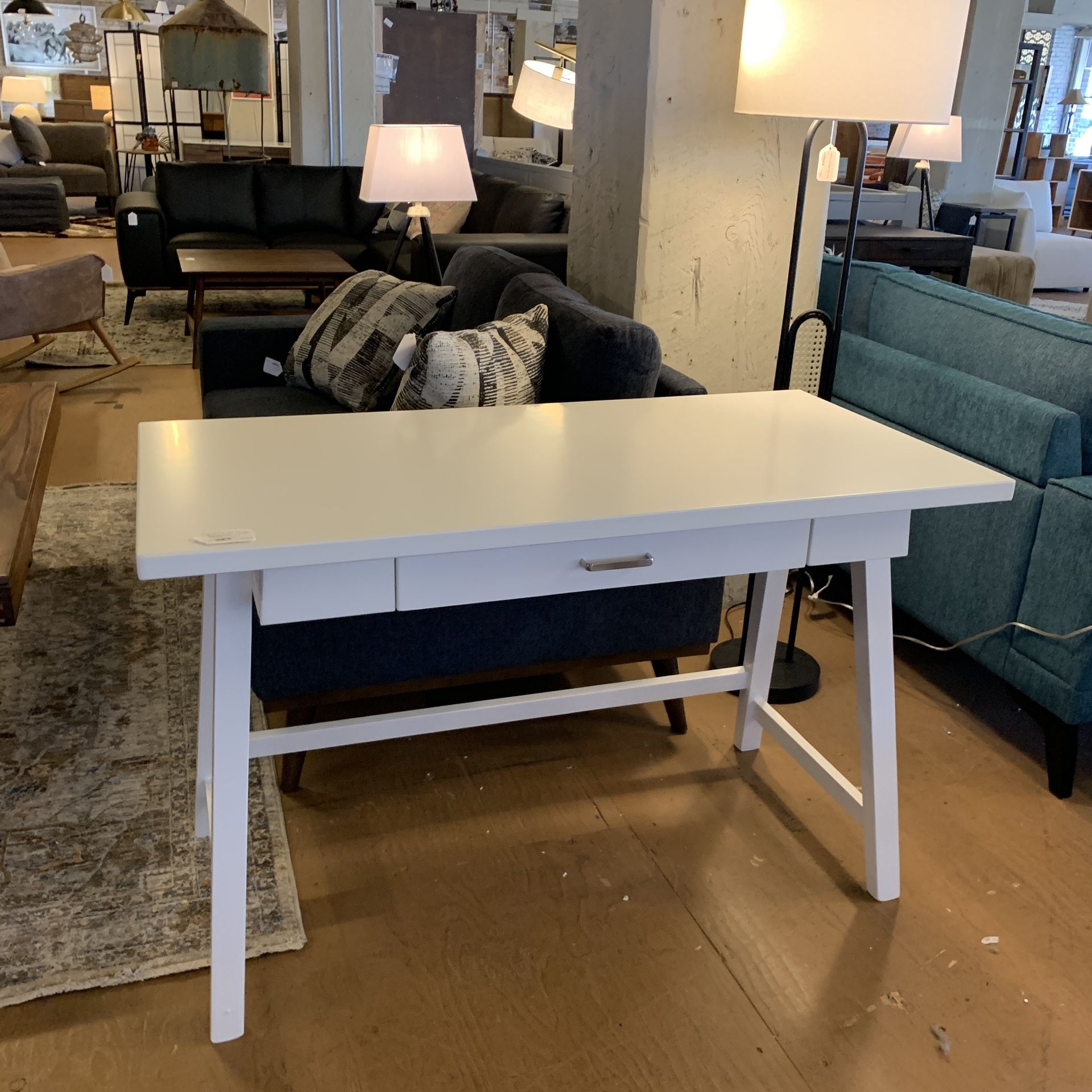 White Wood Desk