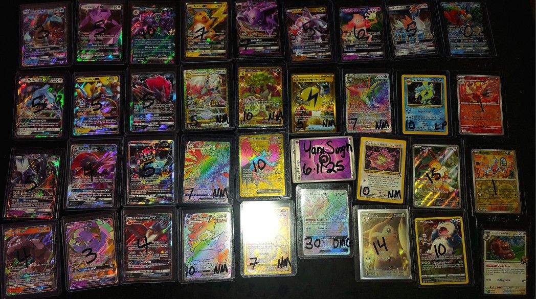 Modern And Vintage Pokemon Cards For Sale