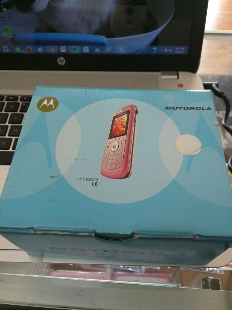 New in box Motorola L6 unlocked pick up only