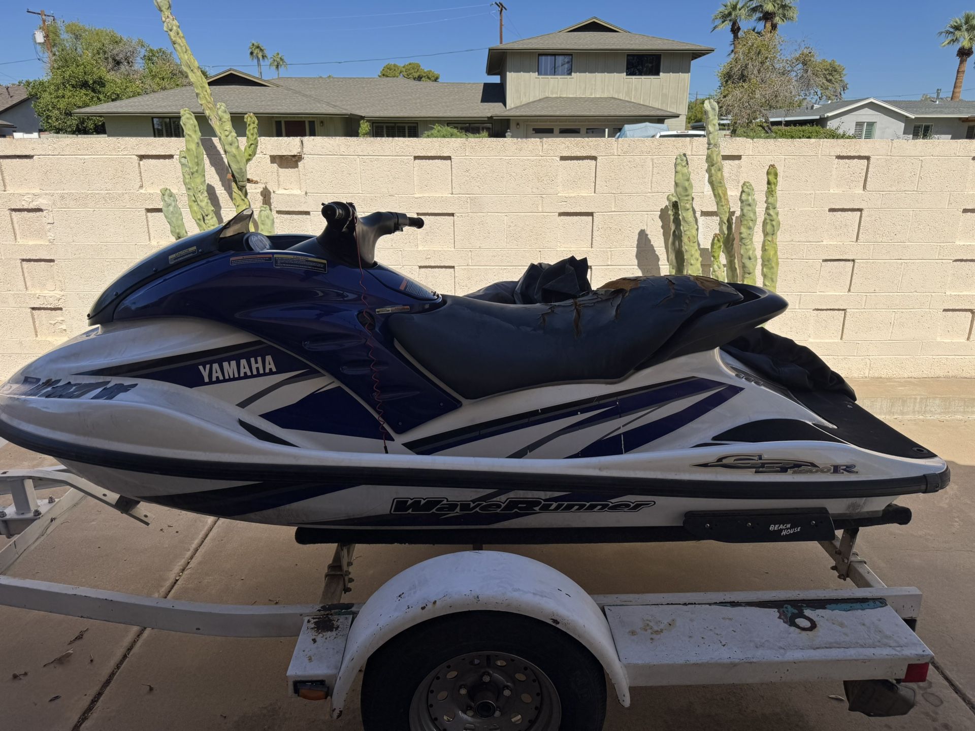 Yamaha Wave Runner 73.5 Mph Very Fast! 