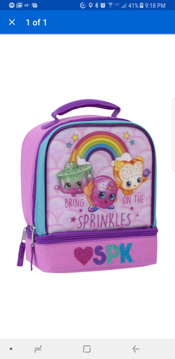 Brand new girl lunch boxes