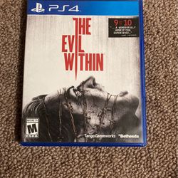The Evil Within Ps4 game