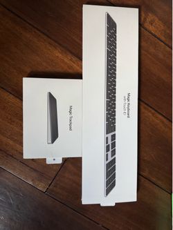 Apple Magic Keyboard and Magic Trackpad