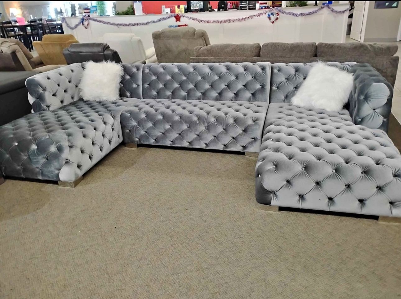 Brand new sectional in box- shop now pay later- clearance sale.