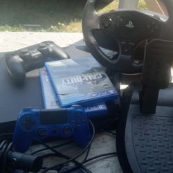 Ps4 With Racing Wheel Bundle