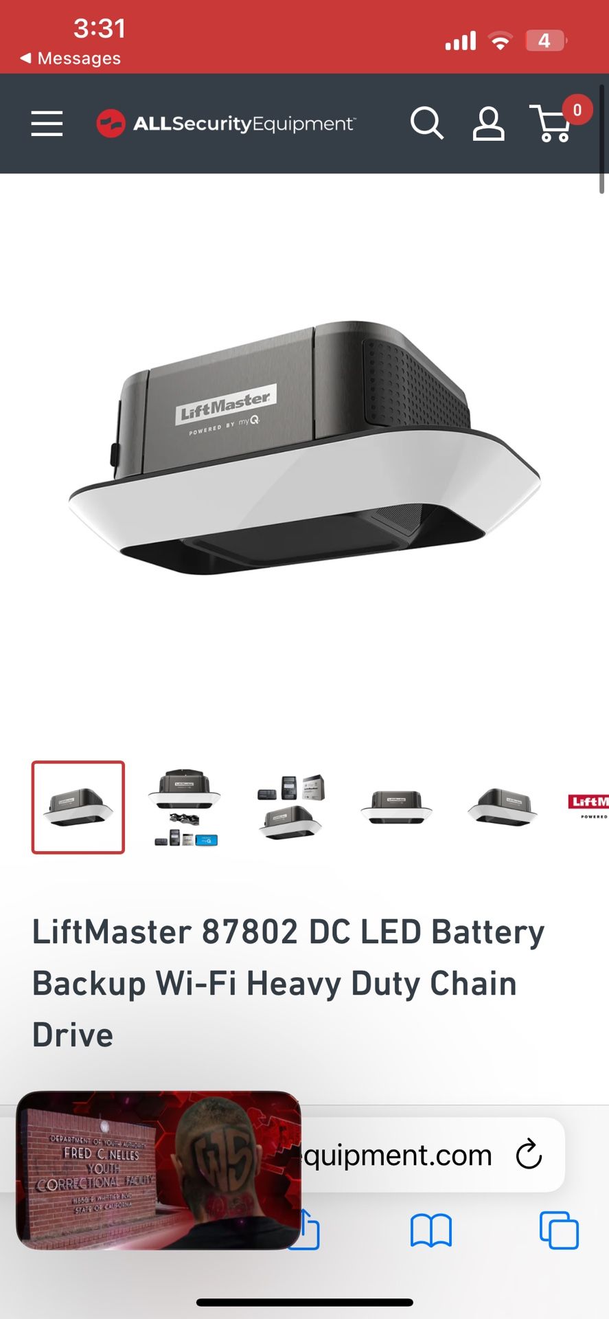 Garage door opener