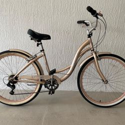 The Kent 26" Bayside Cruiser in Rose Gold 7 Speed