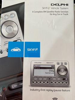 XM Satellite Radio Receiver & Car Kit