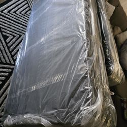 2 twin box springs. Used for cal king