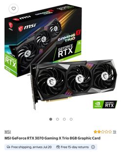 MSI Gaming trio GEforce RTX 3070