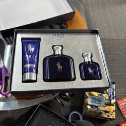 POLO Blue 3pc Set $45