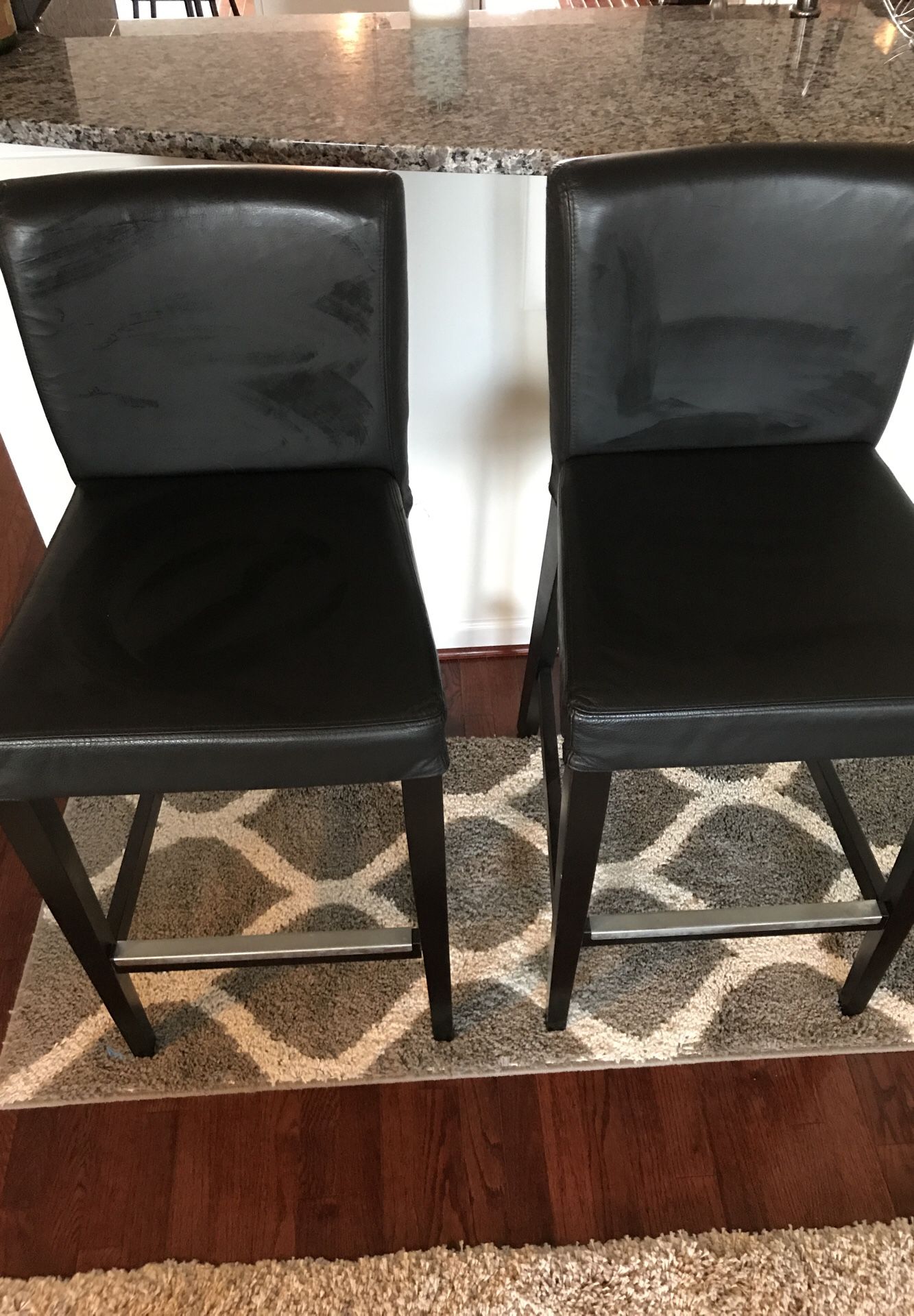 2 Bar Stools/ Chairs