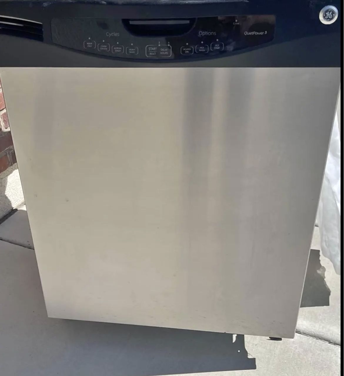 GE Stainless Stainless Steel Dishwasher (works great 