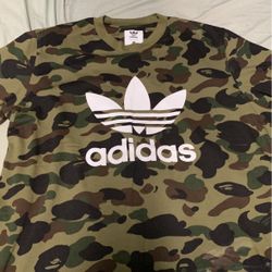 Adidas Bape Colab Tshirt 