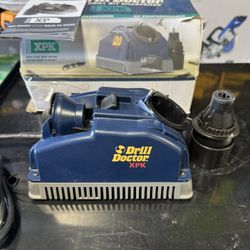 Drill Doctor Drill Bit Sharpener - Sharpens 3/32-in to 1/2-in Bits - High-Speed Steel, Masonry, Carbide - Plastic/Metal