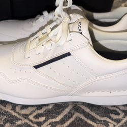 New in box Mens Sz 10 Rockport M7100 Pro-Walker white leather sneakers p/u Jamison, PA $130 retail 