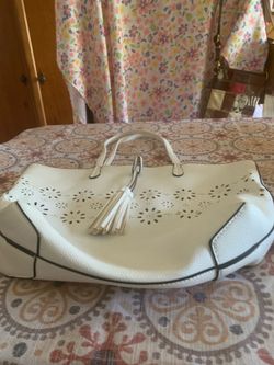 White large tote