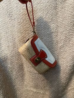 coach vintage wristlet