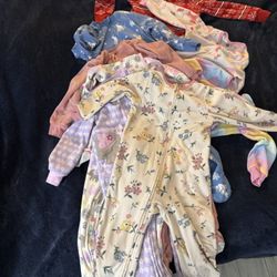 4t Girls Fleece Pjs