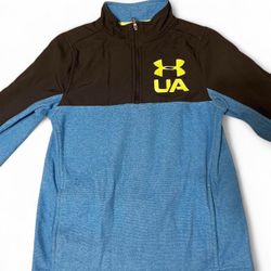 Under Armour Blue Zip-Up Sweatshirt