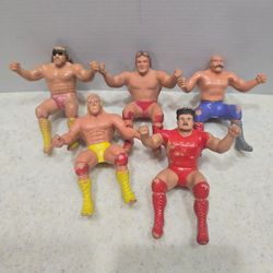Vintage WWF LJN Thumb wrestlers lot