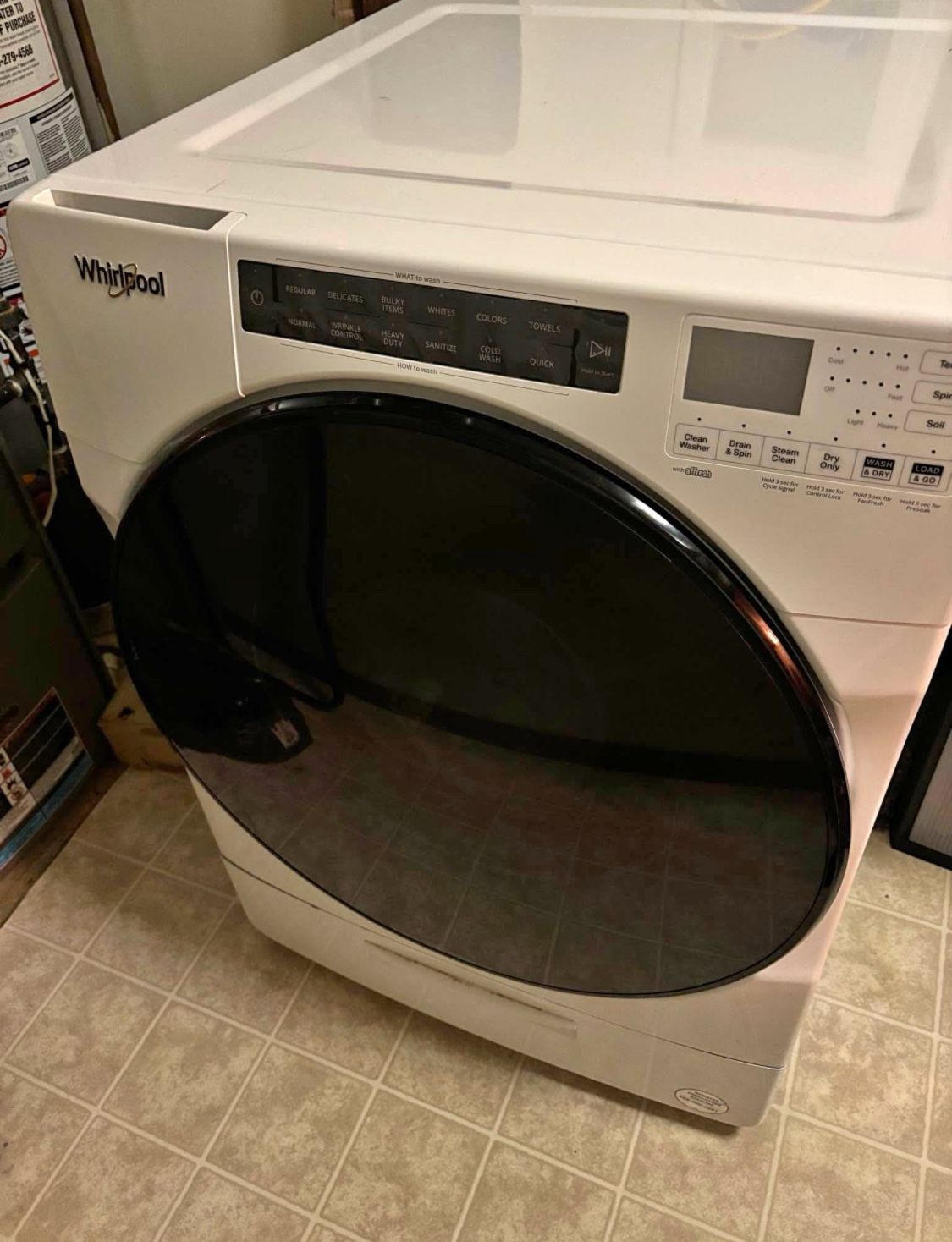 Whirlpool Washer And Dryer Combo