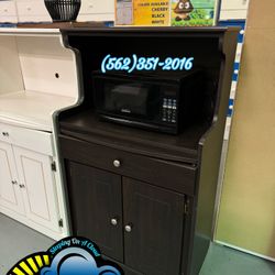 Brown Microwave Stand New Nuevo Dresser Chest 