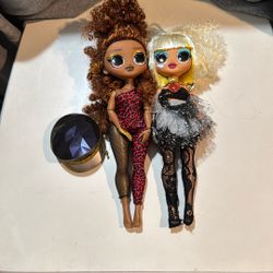 Set Of 2  LOL OMG DOLLS 
