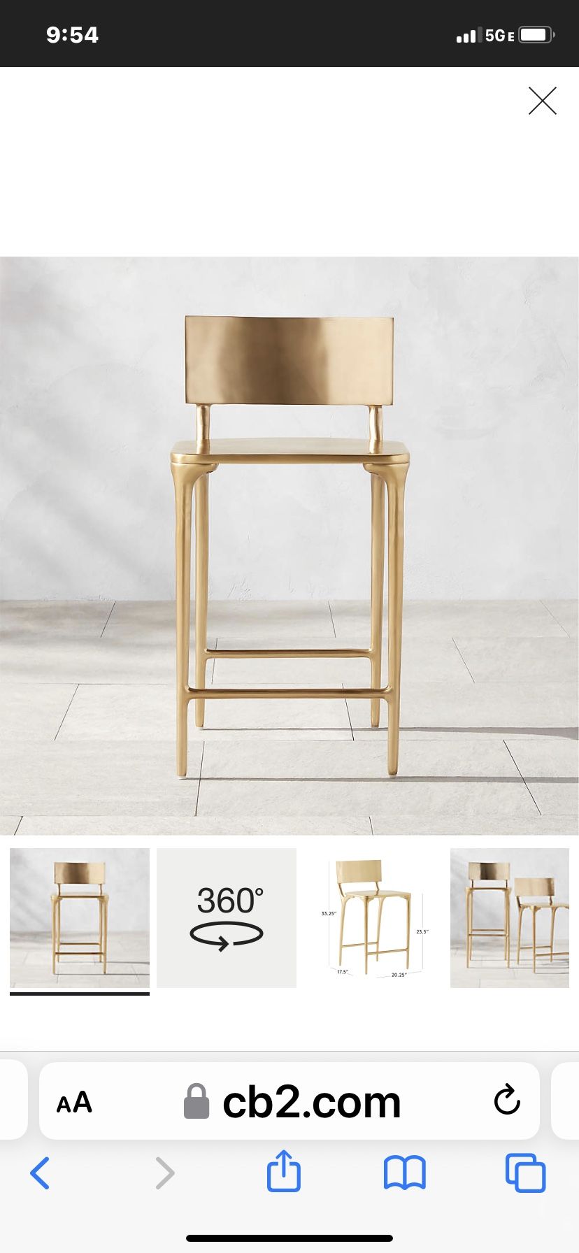 Crate And Barrel Counter Height Stools