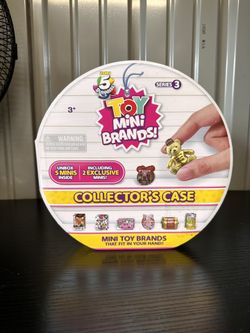 Toy Mini Brands Series 3 With Collector Case