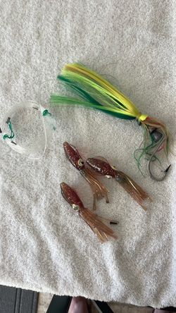 Squid trolling lures