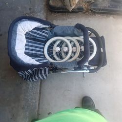 Old Style Baby Stroller